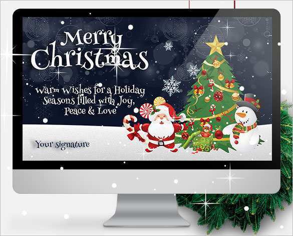 75 Creating Christmas Card Templates Powerpoint For Free with Christmas Card Templates Powerpoint