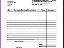 75 Creating Uk Contractor Invoice Template Excel Download with Uk Contractor Invoice Template Excel