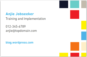75 Customize Business Card Template For Job Seeker Layouts with Business Card Template For Job Seeker
