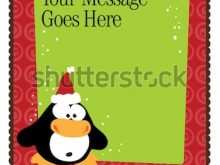 Christmas Card Template 8.5 X 11