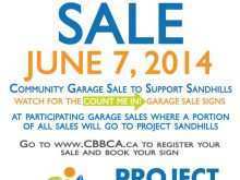 75 Customize Community Garage Sale Flyer Template Formating by Community Garage Sale Flyer Template