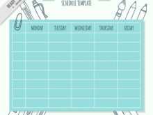 75 Customize Our Free Class Schedule Template Maker With Stunning Design for Class Schedule Template Maker
