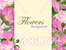 75 Customize Our Free Flower Arrangement Card Templates in Word by Flower Arrangement Card Templates