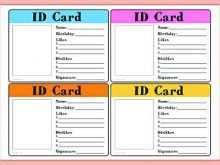 Id Card Template Powerpoint