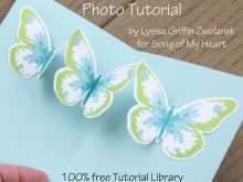 75 Customize Pop Up Card Butterfly Tutorial for Ms Word with Pop Up Card Butterfly Tutorial