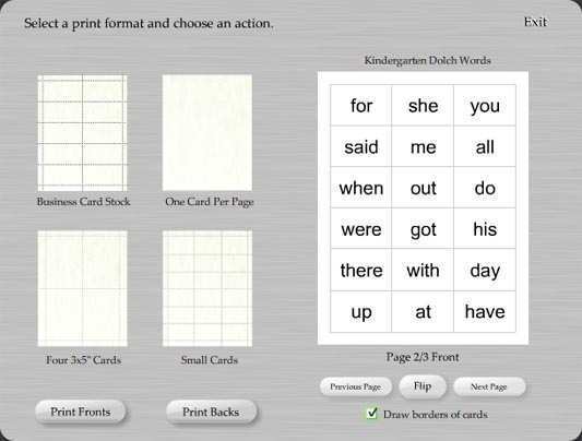 75 Customize Sight Word Flash Card Template With Stunning Design for Sight Word Flash Card Template