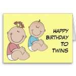 75 Customize Twins Birthday Card Template in Photoshop for Twins Birthday Card Template