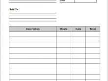 75 Format Blank Labor Invoice Template Maker with Blank Labor Invoice Template