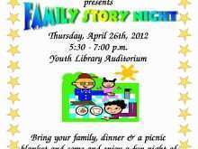 75 Format Family Reading Night Flyer Template Layouts for Family Reading Night Flyer Template