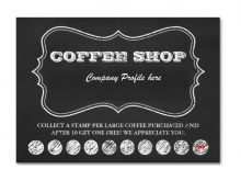 75 Format Stamp Card Template Free PSD File with Stamp Card Template Free