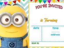 75 Free Minion Thank You Card Template For Free with Minion Thank You Card Template