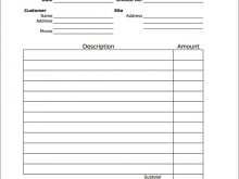 75 Free Printable Basic Blank Invoice Template With Stunning Design for Basic Blank Invoice Template