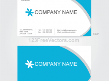 Business Card Layout Template Illustrator