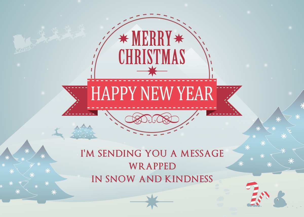 75 Free Printable Christmas New Year Greeting Card Templates Templates with Christmas New Year Greeting Card Templates