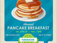 75 Free Printable Pancake Breakfast Flyer Template For Free for Pancake Breakfast Flyer Template