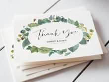 75 Free Printable Thank You Card Templates Wedding Layouts with Thank You Card Templates Wedding