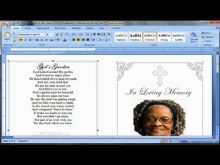 75 How To Create Funeral Card Templates Microsoft Word Free For Free by Funeral Card Templates Microsoft Word Free