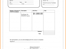 Blank Invoice Template Pdf