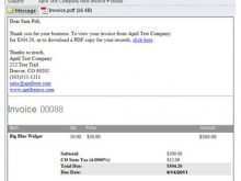 75 Online Invoice Email Text Example Templates for Invoice Email Text Example