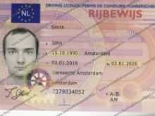 75 Online Netherlands Id Card Template Maker for Netherlands Id Card Template