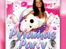 75 Online Pajama Party Flyer Template For Free with Pajama Party Flyer Template