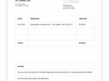 Blank Vat Invoice Template