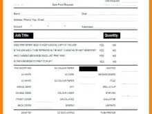 75 Report A Job Card Template for Ms Word with A Job Card Template