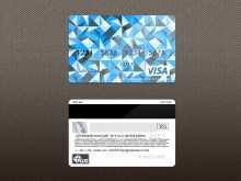 75 Report Design A Credit Card Template Photo for Design A Credit Card Template
