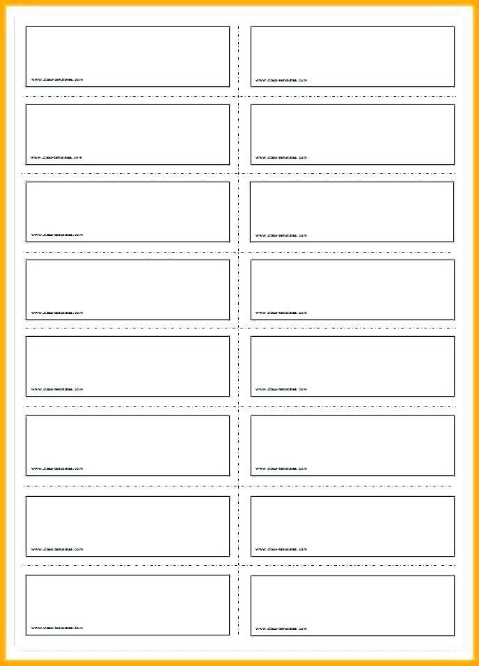 75 Standard Flash Card Template In Word Photo with Flash Card Template In Word