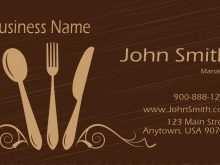 75 The Best Catering Name Card Template Download for Catering Name Card Template