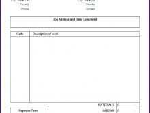 Plumbing Contractor Invoice Template