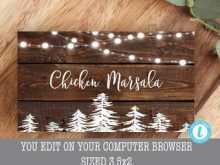 75 The Best Rustic Christmas Card Template With Stunning Design with Rustic Christmas Card Template