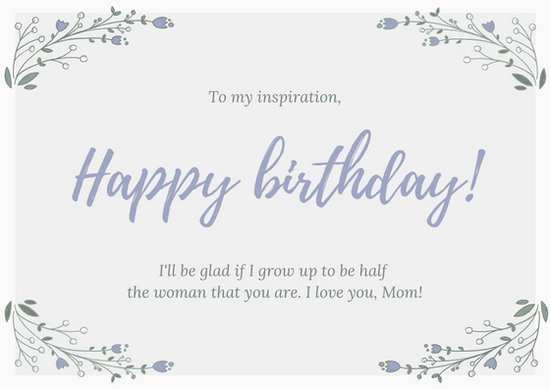 75 Visiting Birthday Card Template For Mummy for Ms Word with Birthday Card Template For Mummy