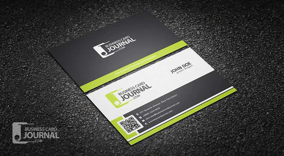 75 Visiting Business Card Template Qr Code Formating with Business Card Template Qr Code