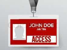 Id Card Template Access