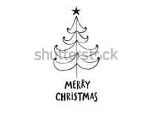 76 Best Christmas Card Templates Black And White Now for Christmas Card Templates Black And White