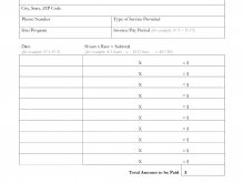 Construction Invoice Format In Excel