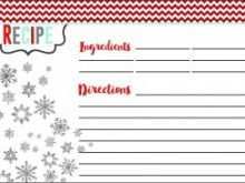 76 Best Recipe Card Template For Christmas for Ms Word for Recipe Card Template For Christmas