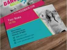76 Best Zumba Business Card Template Free for Ms Word with Zumba Business Card Template Free