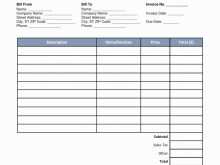 76 Create Employee Invoice Template Free Maker by Employee Invoice Template Free