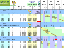 76 Create Visual Schedule Template Excel Maker with Visual Schedule Template Excel