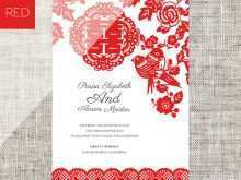 76 Creating Chinese Wedding Card Templates Free Download in Word by Chinese Wedding Card Templates Free Download