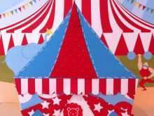 76 Creating Circus Tent Card Template Templates by Circus Tent Card Template