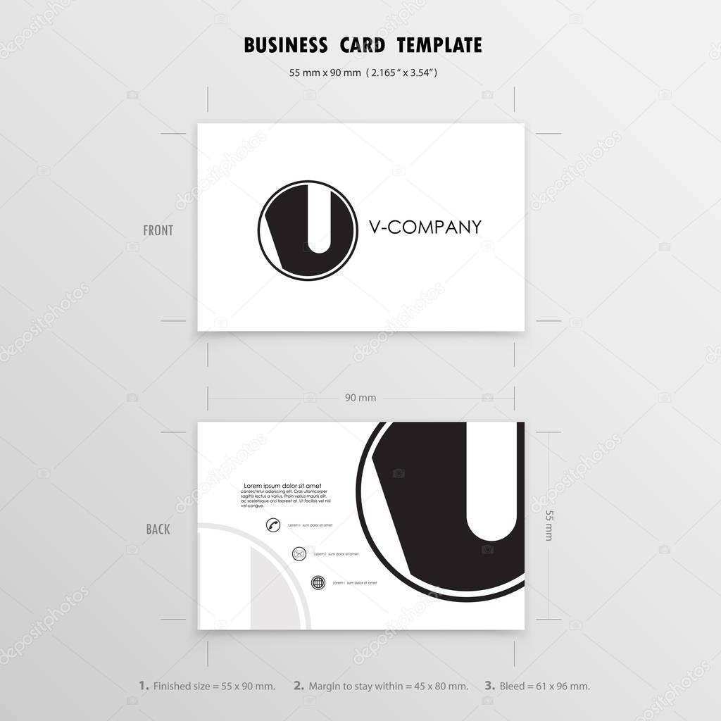 76 Creating Name Card Design Template Size Download with Name Card Design Template Size