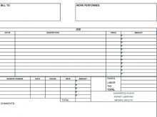 76 Creating Parts And Labor Invoice Template With Stunning Design by Parts And Labor Invoice Template