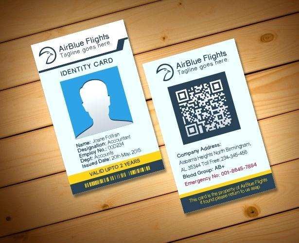 76 Creating Word Id Card Template Free With Stunning Design with Word Id Card Template Free