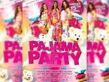 76 Creative Pajama Party Flyer Template in Word for Pajama Party Flyer Template