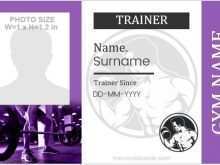 76 Customize Gym Id Card Template Download by Gym Id Card Template