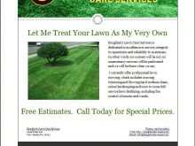 76 Customize Lawn Care Flyers Templates Photo with Lawn Care Flyers Templates