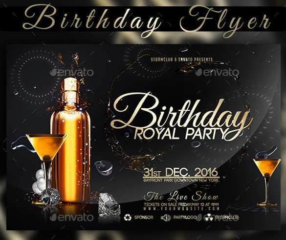 76 Customize Our Free Birthday Flyer Blank Template in Word by Birthday Flyer Blank Template